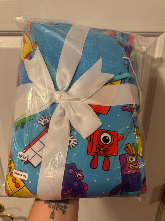Block Party 60x60 Bamboo Plush Blanket
