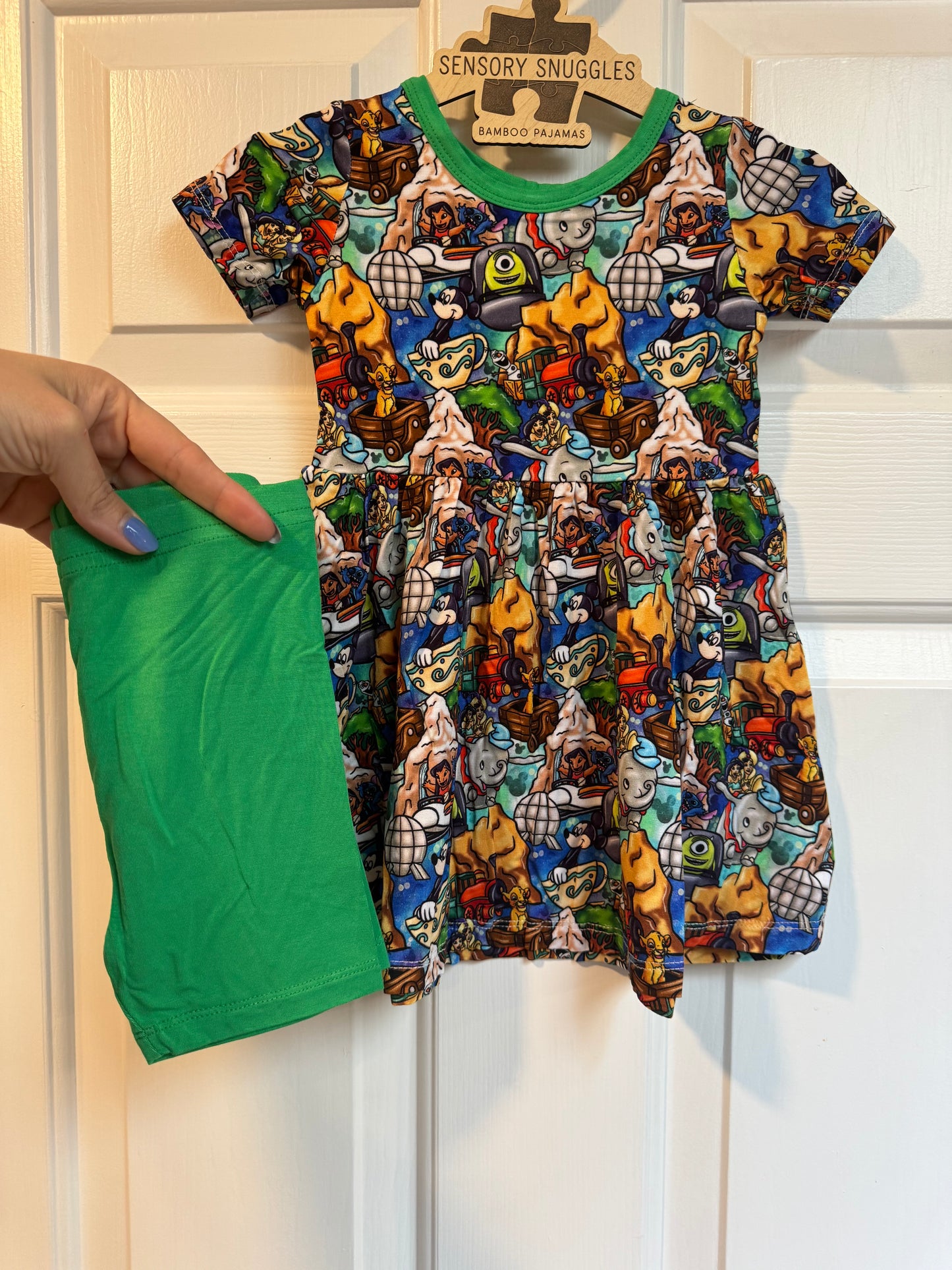 Park Day Parade Peplum Set