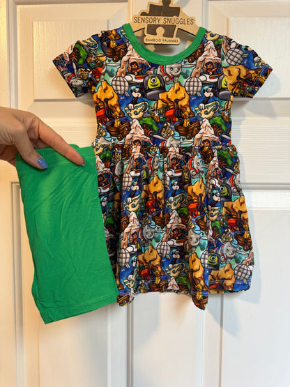 Park Day Parade Peplum Set
