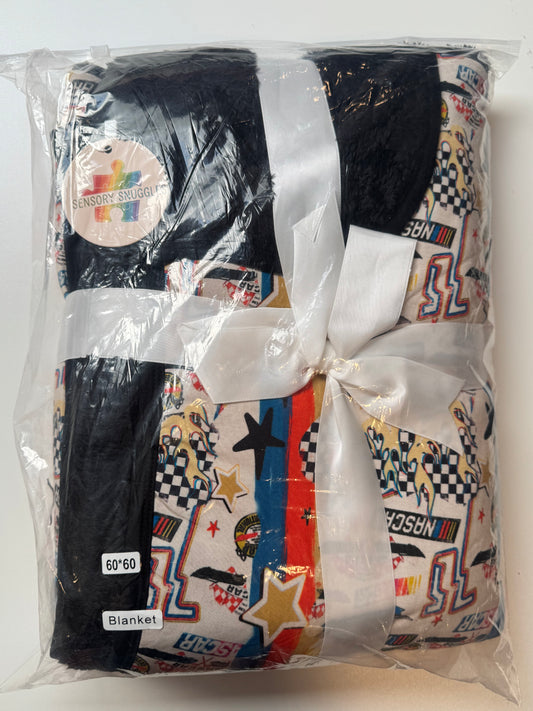 START YOUR ENGINES! 60x60 Bamboo Plush Blanket