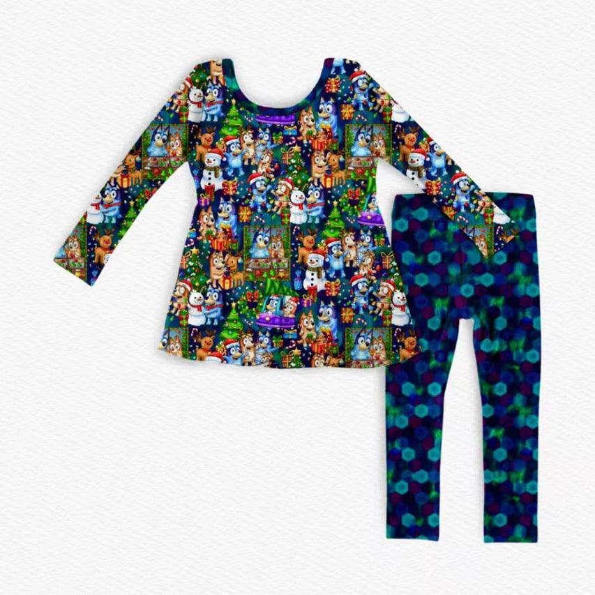 Holiday Heeler Peplum