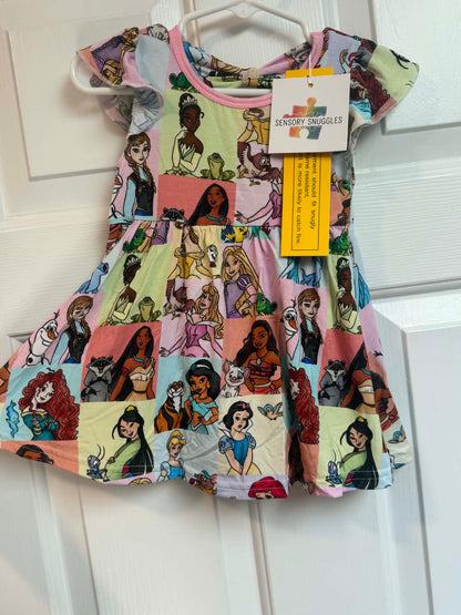 Princess & Pals Bow Back Bodysuit Twirl