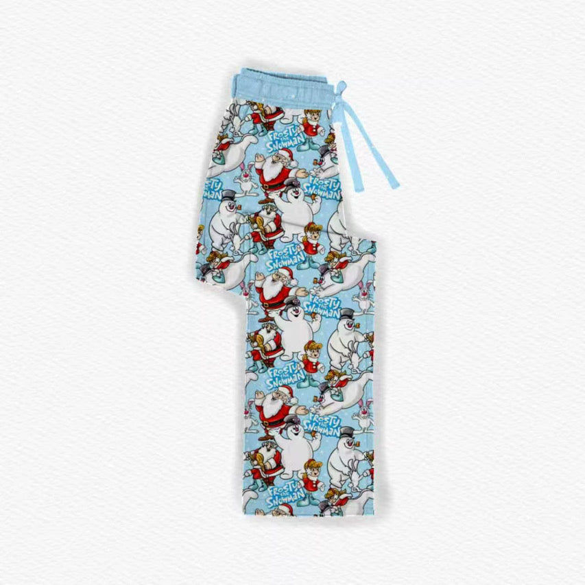 Snowy Friends Adult Straight Leg Pants