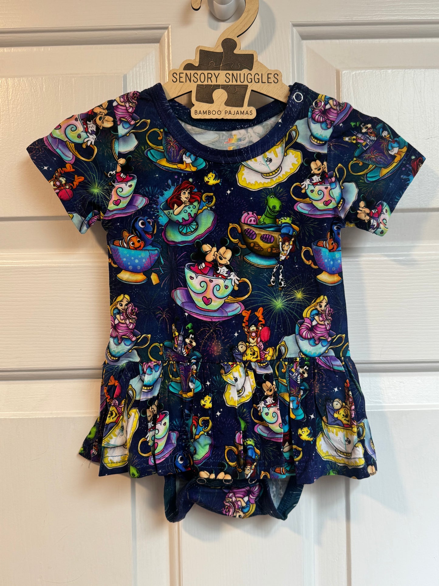 Magical Teacups Bodysuit Twirl