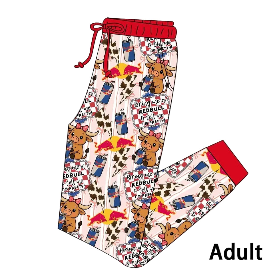 BULL TELL ME I’M PRETTY! Adult Joggers