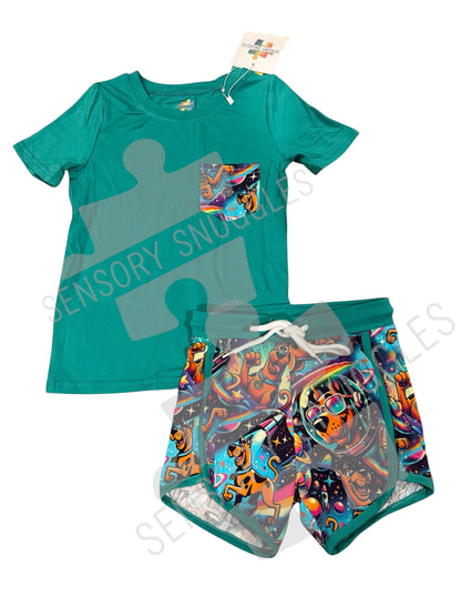 Ruh-Roh, Raggy! Daywear Short set