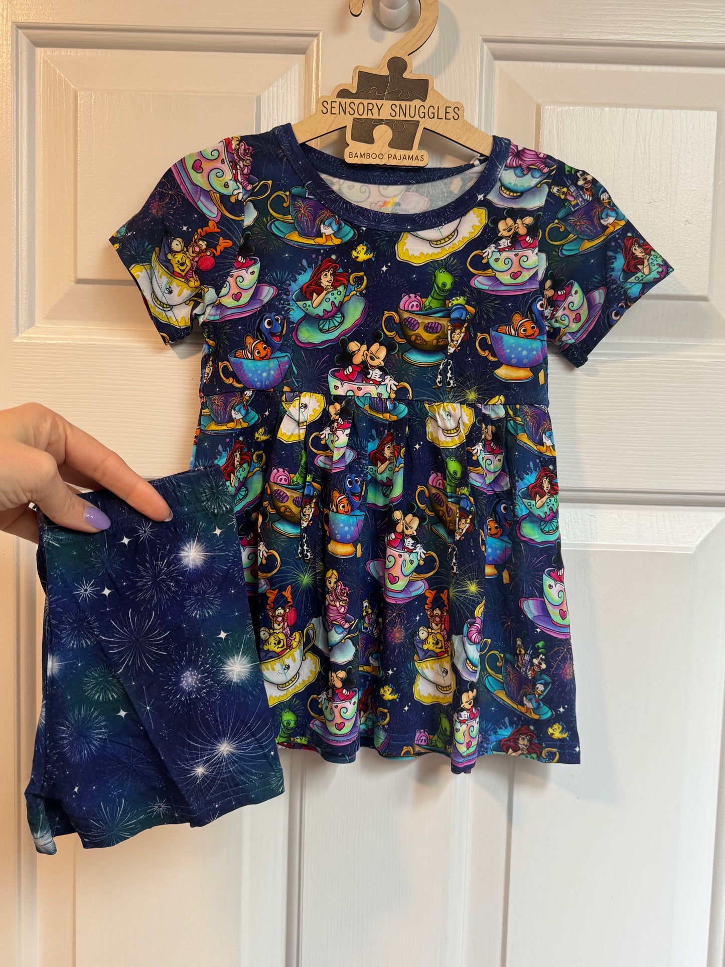 Magical Teacups Peplum Set
