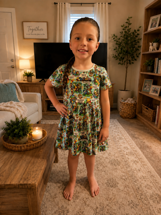 Acre Wood Adventure Peplum Set