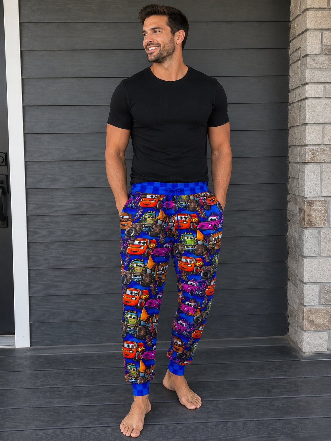 Checkers, Wreckers, & Racers Adult Joggers