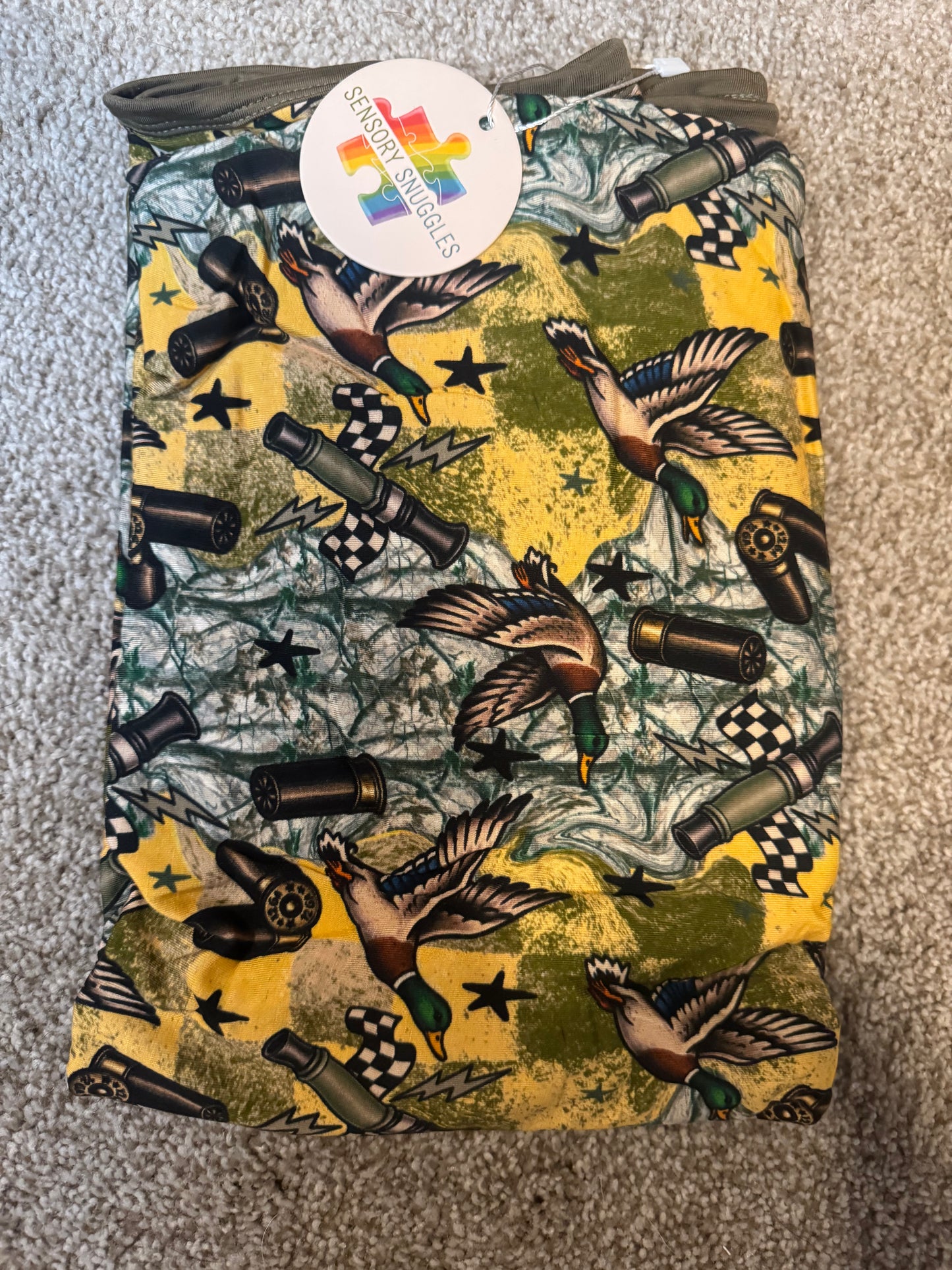 DUCK, DUCK, BOOM! 30x40 Blanket