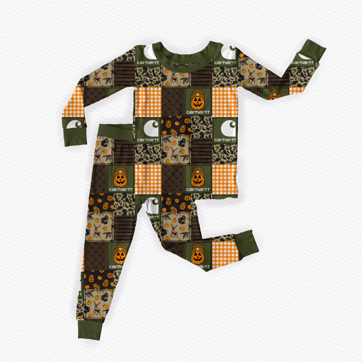 Country Pumpkin Patchwork 2pc Set