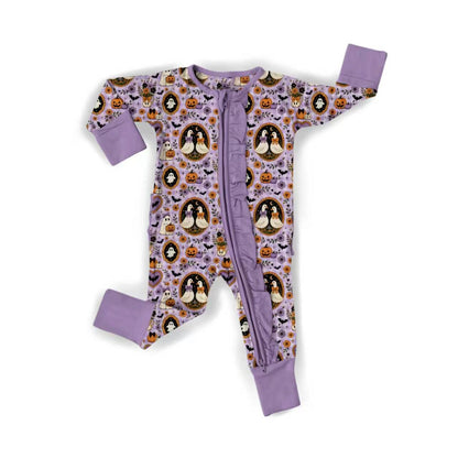 Spooky Goose Ruffle Zippy