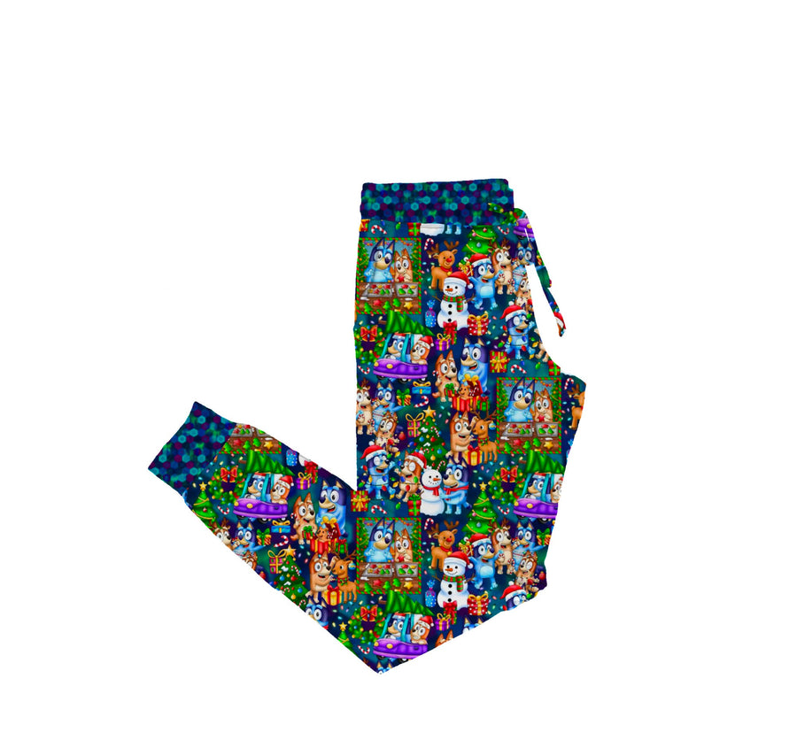Holiday Heeler Adult Joggers
