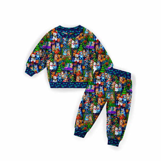 Holiday Heeler Crewneck and Jogger Set